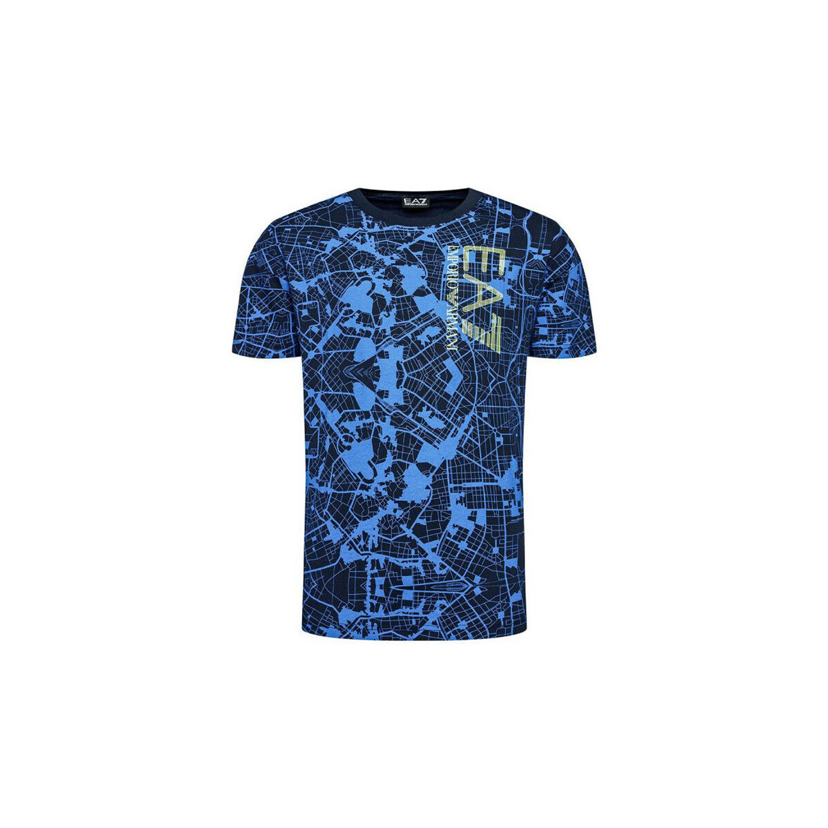Vêtements Homme T-shirts & Polos Ea7 Emporio with Armani Tee-shirt Bleu