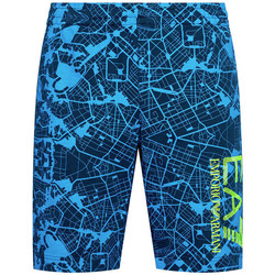 Vêtements Homme Shorts / Bermudas Ea7 Emporio Giorgio Armani Short EA7 Emporio Bleu