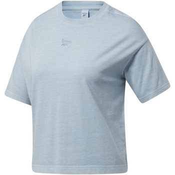 Vêtements Homme T-shirts manches courtes Reebok Sport Tee-shirt crop Bleu