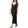 Vêtements Femme Robes Luna Robe longue estivale Star noir  Splendida Noir