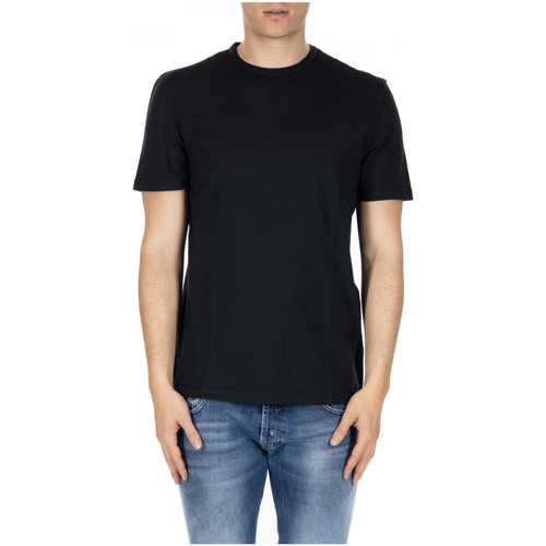 Tela Genova DANIELE/F Noir - Vêtements T-shirts & Polos Homme 32,20 €