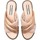 Chaussures Femme Sandales et Nu-pieds Pepe jeans Mules plates  Hayes Cool Ref 53040 Nude Rose