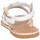 Chaussures Femme Sandales et Nu-pieds Le Salentine 1044 Sandales Femme BLANC / ARGENT Multicolore