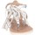 Chaussures Femme Sandales et Nu-pieds Le Salentine 1041 Sandales Femme BLANC / ARGENT Multicolore
