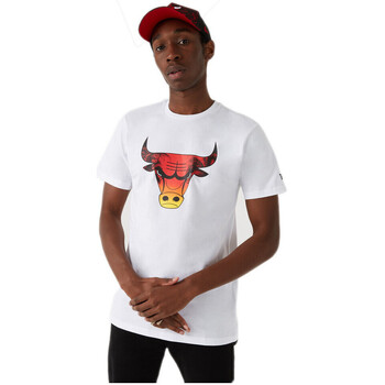 Vêtements Homme T-shirts & Polos New-Era CHICAGO BULLS SUMMER CITY Blanc