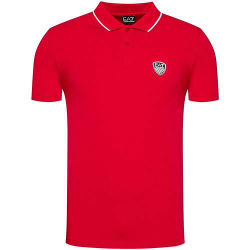 Vêtements Homme T-shirts & Polos Ea7 Emporio Armani Polo Rouge