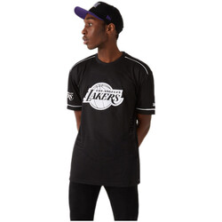 Vêtements Homme T-shirts & Polos New-Era LOS ANGELES LAKERS TEAM LOGO OVERSIZ Noir