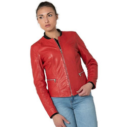 Vêtements Femme Vestes en cuir / synthétiques Gipsy GIANA NSLONTV RED Rouge