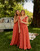 Vêtements Femme Robes longues Céleste AURORE version courte Rouge