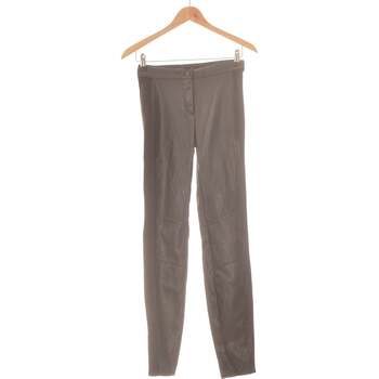 Vêtements Femme Chinos / Carrots H&M Pantalon Slim Femme  34 - T0 - Xs Noir
