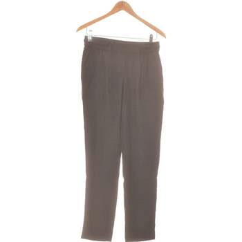 Vêtements metallic Pantalons Promod pantalon droit metallic  36 - T1 - S Gris Gris