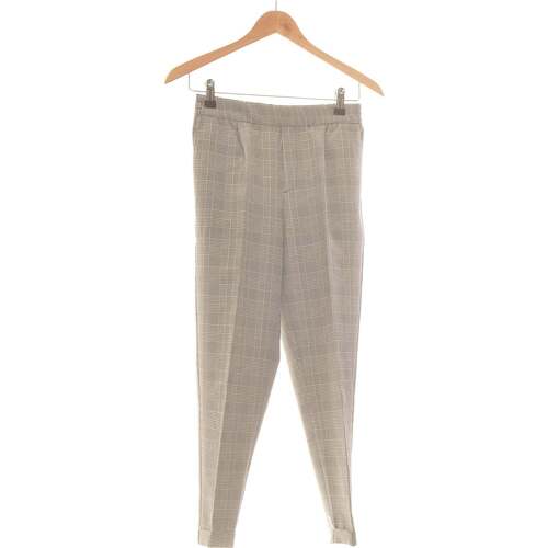 Vêtements Femme Pantalons Toujours à carreaux 36 - T1 - S Gris