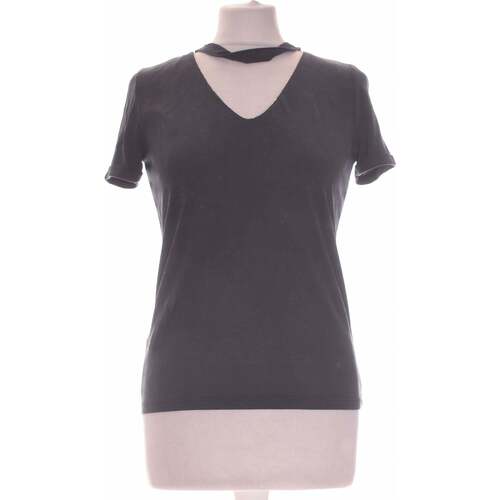 Vêtements Femme Utilisez au minimum 1 lettre minuscule Promod top manches courtes  34 - T0 - XS Noir Noir