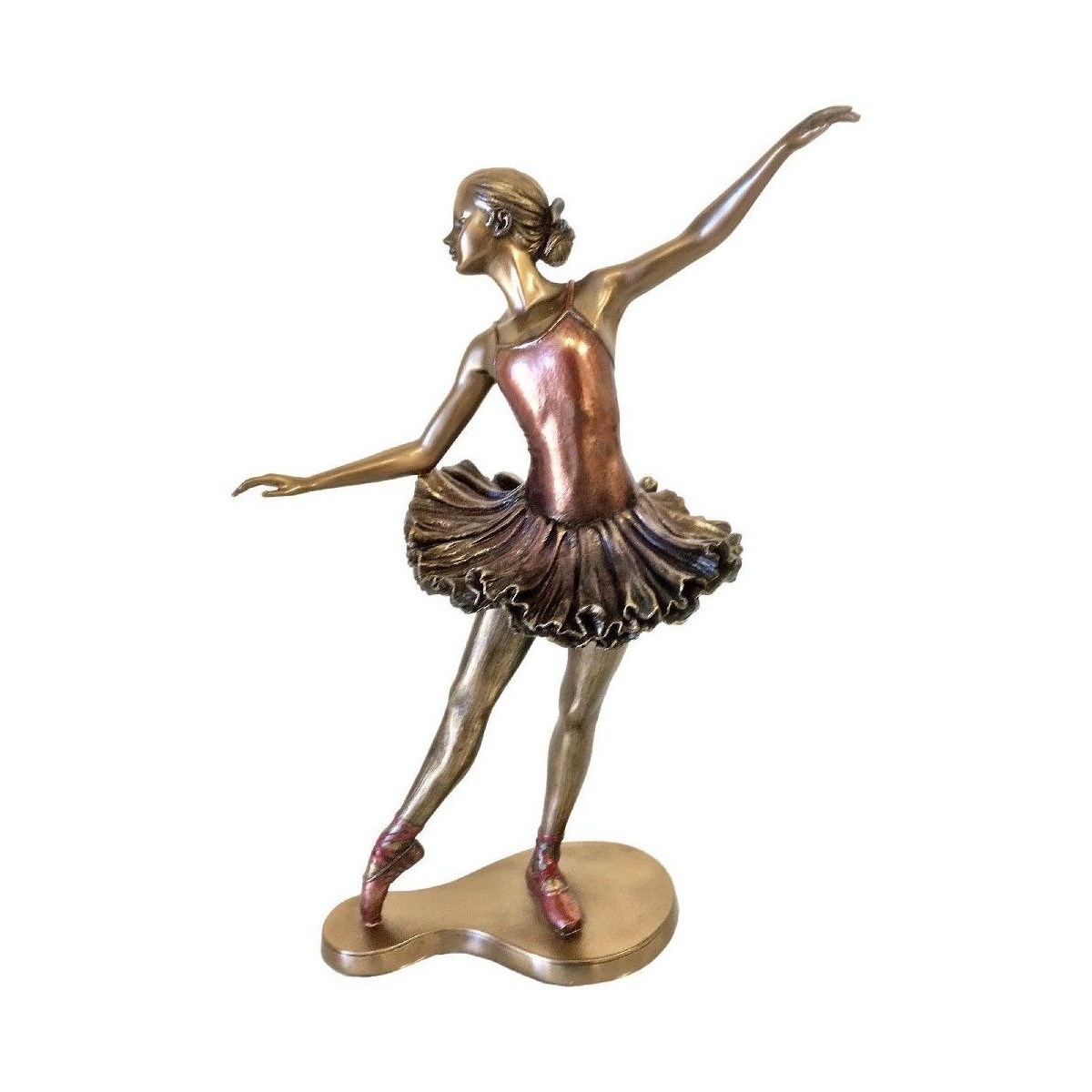 Maison & Déco Statuettes et figurines Parastone Statuette Danseuse de collection 26 cm Doré
