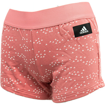 Vêtements Femme Shorts / Bermudas retailer adidas Originals Sportswear Badge of Sport Allover-Print Rose