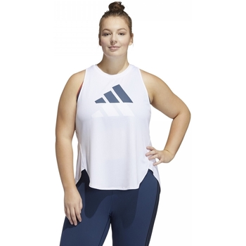 Vêtements Femme Débardeurs / T-shirts sans manche adidas niga Originals 3 Bar Logo Plus Size Blanc