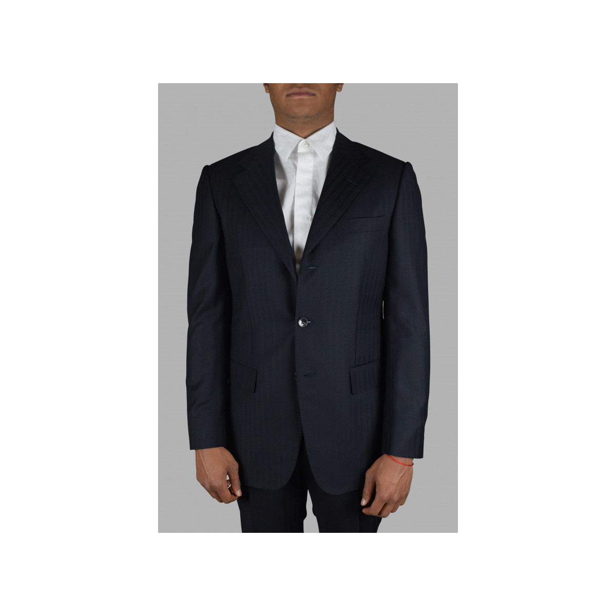 Vêtements Homme CostumeGucci tweed button-front blazer Costume Bleu