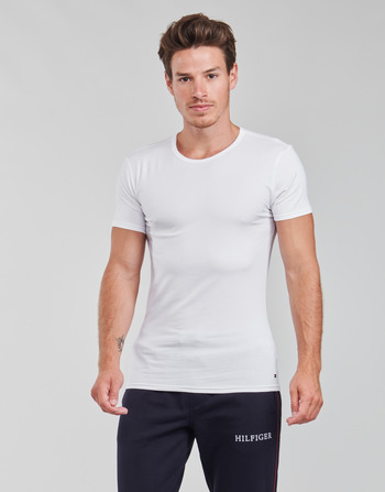 Vêtements Homme T-shirts manches courtes Tommy Hilfiger STRETCH TEE X3 Blanc / Gris / Noir