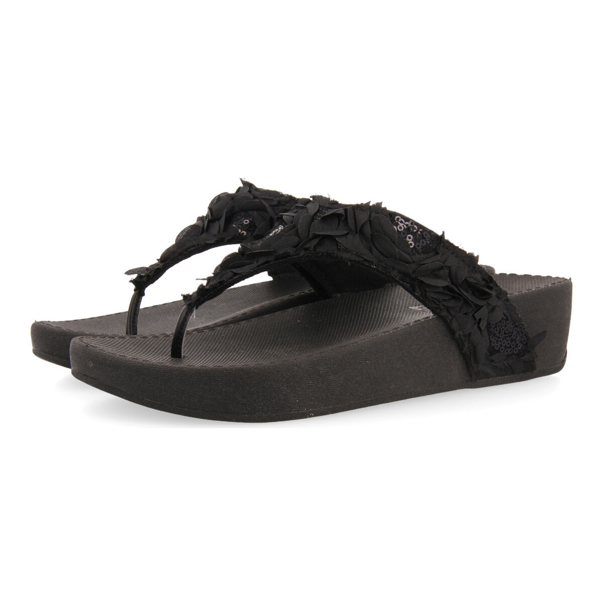 Chaussures Femme Tongs Gioseppo BASHAW Noir