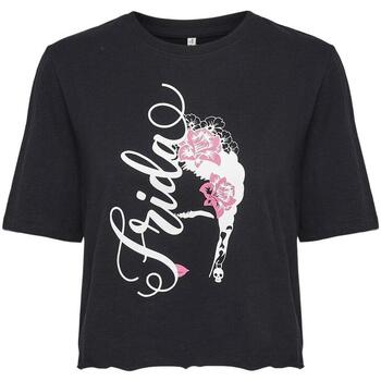 Vêtements Femme T-shirts & Polos Only  Noir