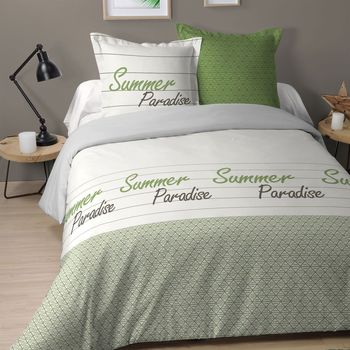 En vous inscrivant vous bénéficierez de tous nos bons plans en exclusivité Parures de lit Stof Parure de lit Paradise 260 x 240 cm Blanc