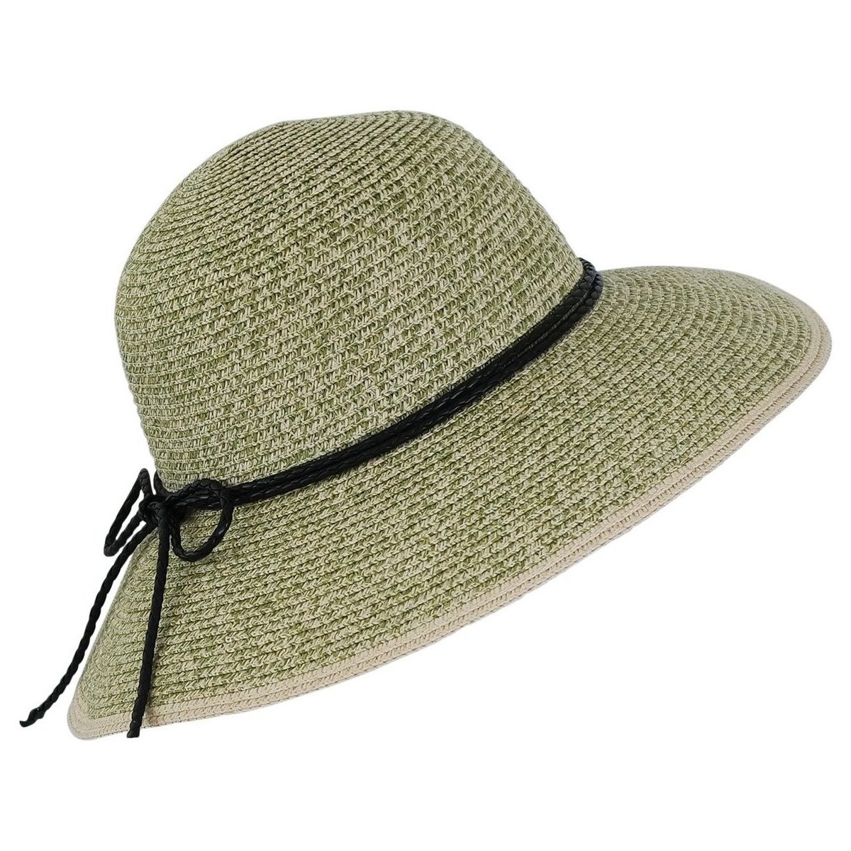 Accessoires textile Femme Chapeaux Chapeau-Tendance Chapeau cloche chiné BLANDICE Vert