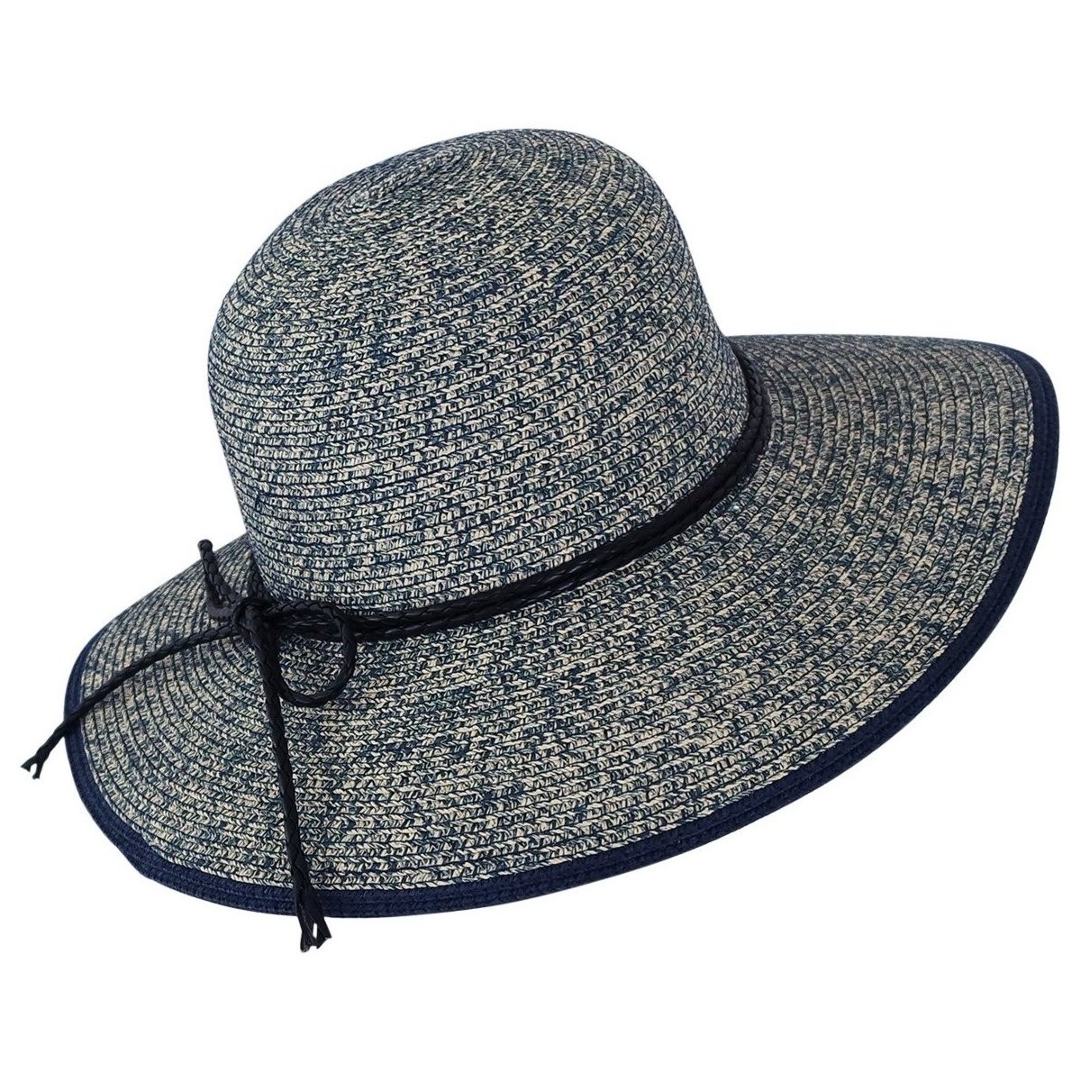 Accessoires textile Femme Chapeaux Chapeau-Tendance Chapeau cloche chiné BLANDICE Bleu