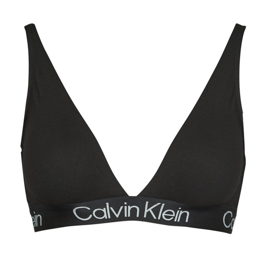 Sous-vêtements Calvin Klein Jeans LGHT LINED TRIANGLE Noir - Livraison Gratuite 