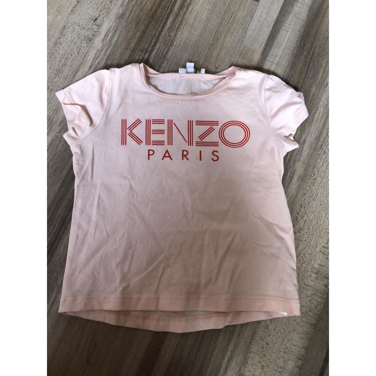 Vêheat-print Fille T-shirts manches courtes Kenzo Tee shirt kenzo Rose