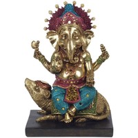 Maison & Déco Statuettes et figurines Signes Grimalt Figure Ganesha Doré