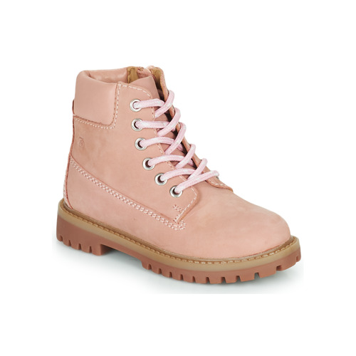Chaussures Fille Boots Citrouille et Compagnie PACITO Rose 
