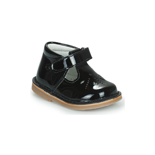 Chaussures Fille Ballerines / babies Citrouille et Compagnie OTALI Noir vernis