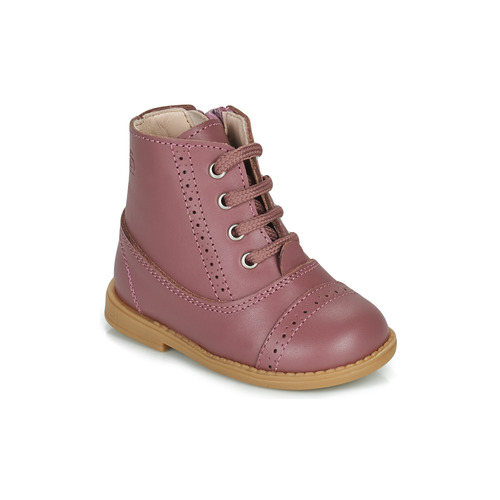Chaussures Fille Boots Citrouille et Compagnie PUMBAE Rose