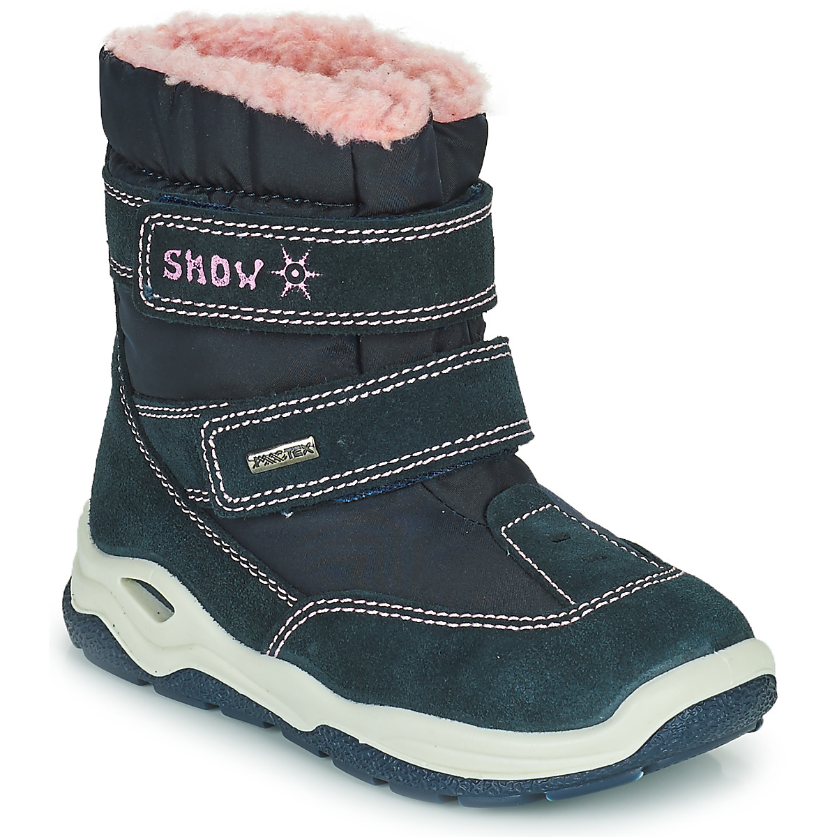 Chaussures Garçon Bottes de neige nbspTour de poitrine :  POUDOU Bleu/rose