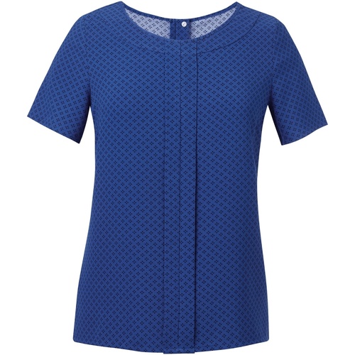 Vêtements Femme Chemises / Chemisiers Brook Taverner Alerte au rouge Bleu
