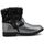 Chaussures Homme Bottes Shone 234-021 Silver Gris