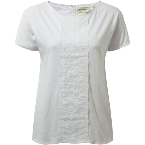 Vêtements Femme T-shirts manches courtes Craghoppers  Blanc