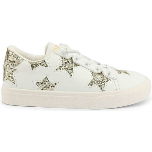 Chaussures Homme Baskets mode Shone 230-069 White/Gold Blanc