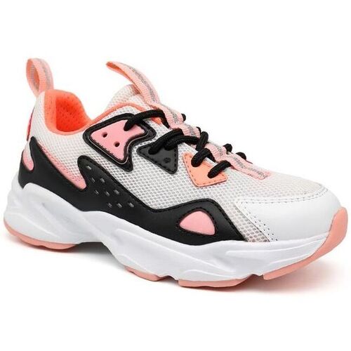 Chaussures Homme Baskets mode Shone 8202-001 White/Pink Blanc