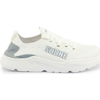 Chaussures Homme Baskets mode Shone 155 Blanc
