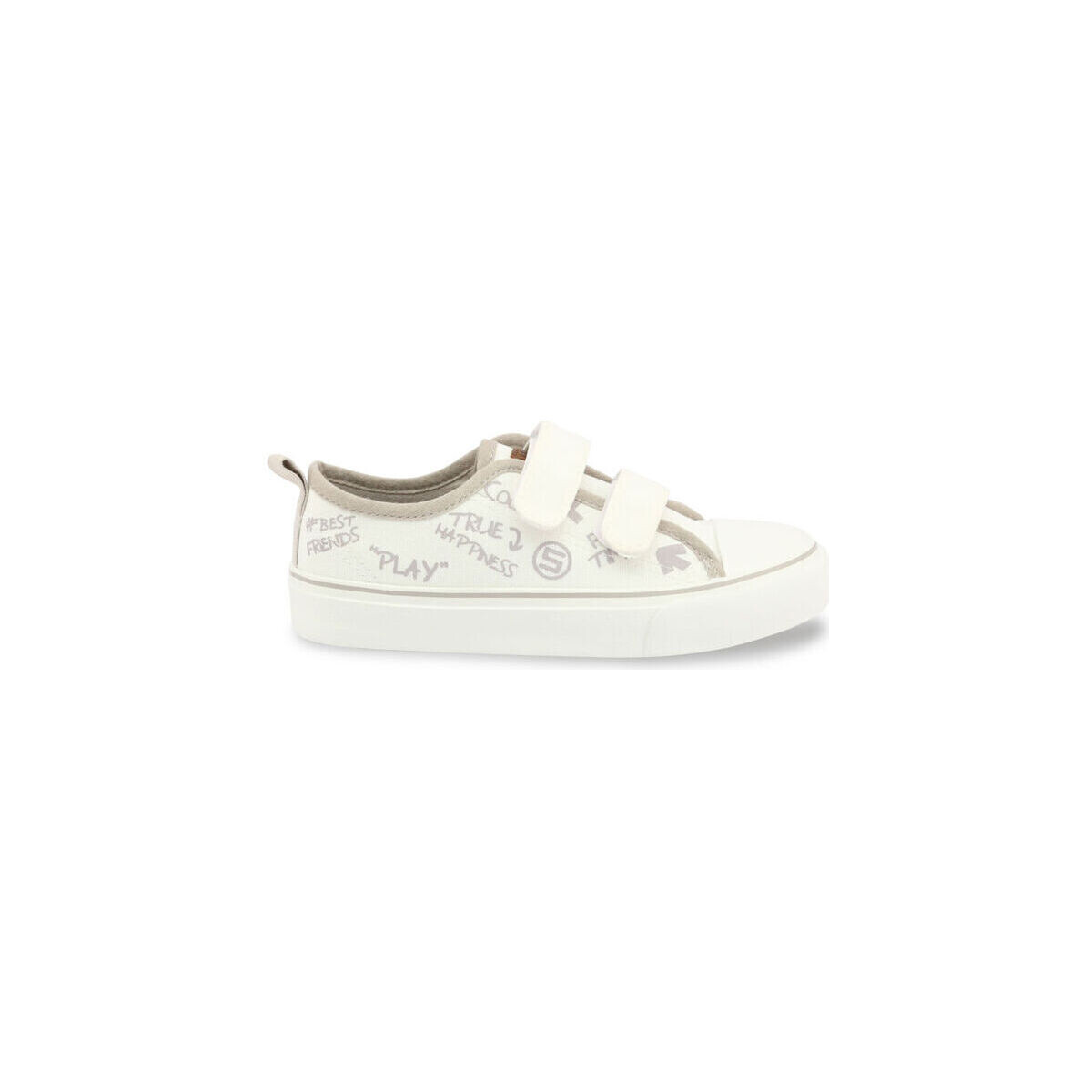 Chaussures Homme Baskets mode Shone 291-001 White/Grey Blanc