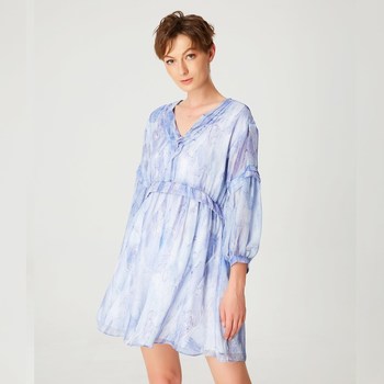 Vêtements Femme Robes courtes Senses & Shoes Ail Bleu azur