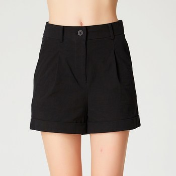 Vêtements Femme Shorts / Bermudas Revendre des produits JmksportShops Bergamote Noir