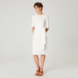 Vêtements Femme Robes courtes Livraison gratuite et Retour offert Carambole Blanc cassé