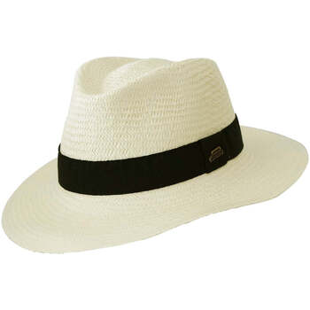 Accessoires textile Chapeaux Chapeau-Tendance Véritable chapeau panama naturel T56 Blanc