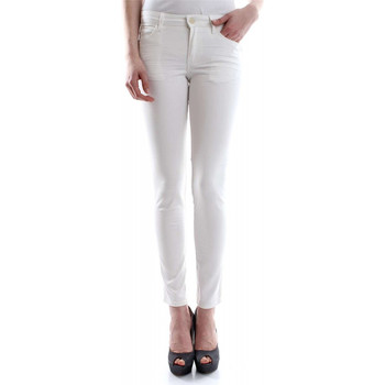 Vêtements Femme Jeans slim Belt Guess Jean Femme Curve X Blanc W72AJ2 Blanc