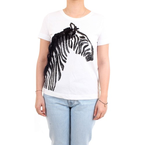 Vêtements Femme myspartoo - get inspired Pennyblack 39710821 T-Shirt/Polo femme blanc Blanc