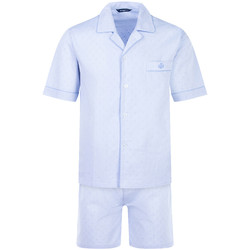 Vêtements Homme Pyjamas / Chemises de nuit Guasch Pyjama court Bleu