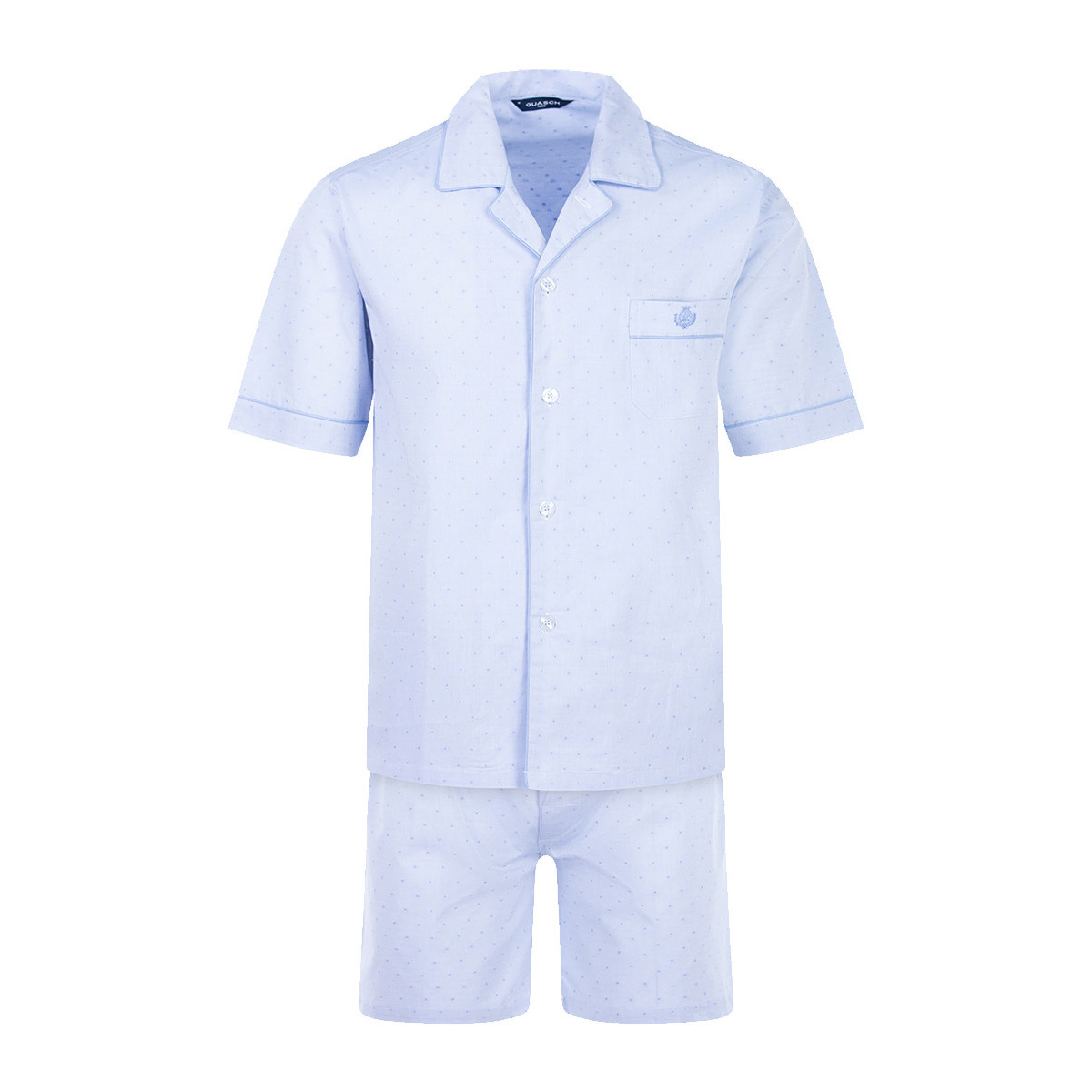 Vêtements Homme Pyjamas / Chemises de nuit Guasch Pyjama court Bleu