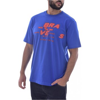 Vêtements Homme T-shirts Charcoal manches courtes Diesel T-JUST-XN Bleu